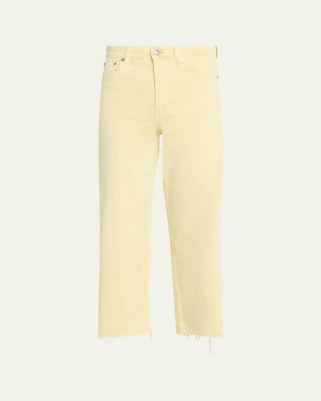 Andi High-Rise Wide-Leg Ankle Jeans